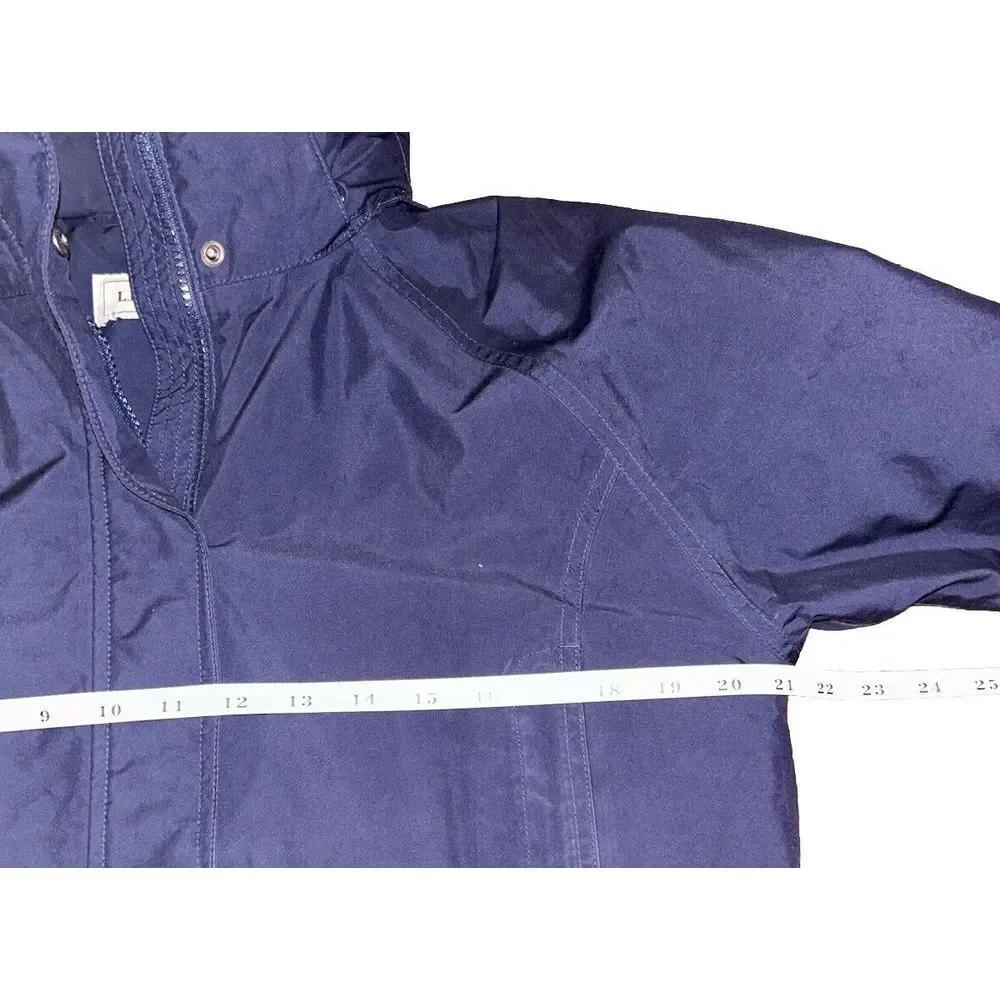LL Bean Womens Winter Puffer Jacket Thinsulate Insulation‎ Used